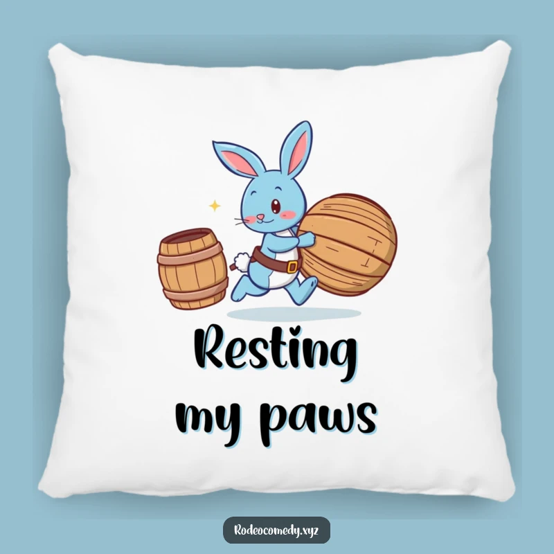 Rest with Ridiculousness: Funny Bunny Pillow, The Ultimate Funny Gift