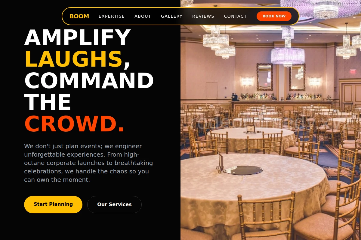 Boom Event Planning