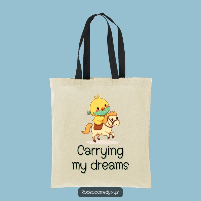 Carry Your Cheer: Funny Chick Tote Bag, A Delightful Funny Gift